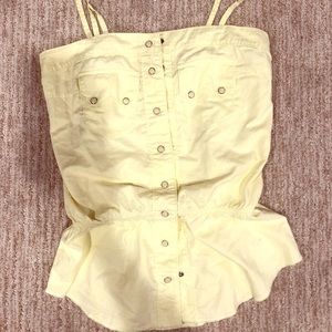 True Religion Neon Yellow Top